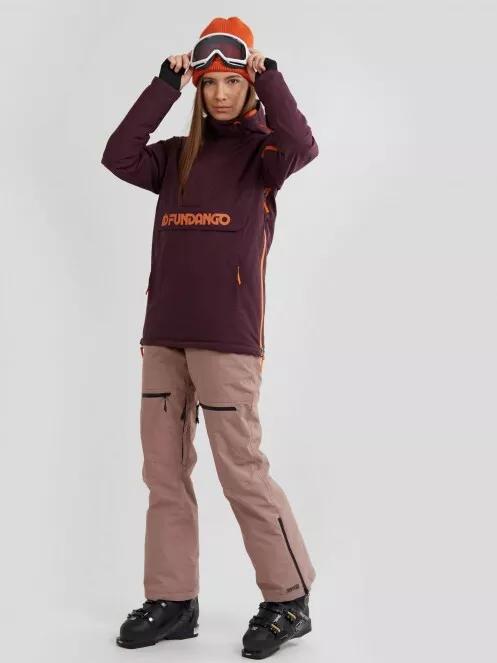 Fundango Birch Logo Anorak női síkabát lila színben 5