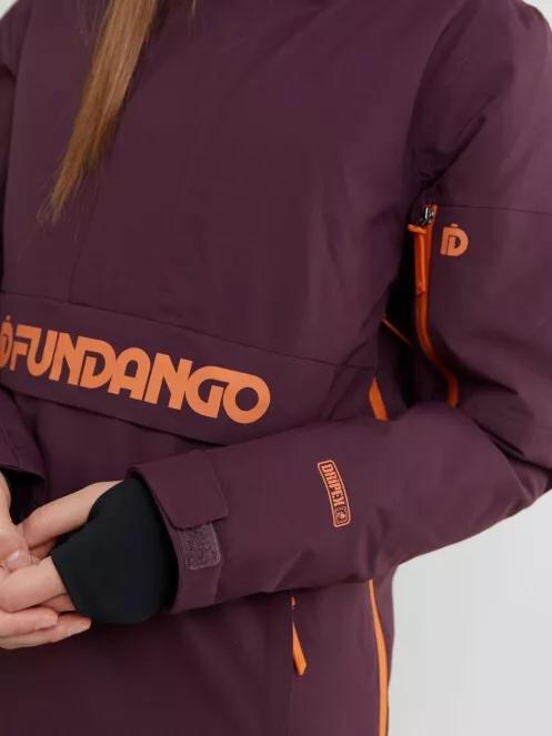 Fundango Birch Logo Anorak női síkabát lila színben 6