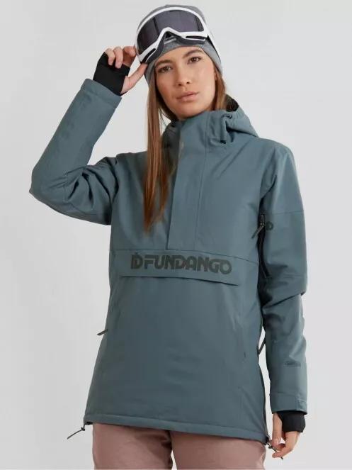 Fundango Birch Logo Anorak női síkabát oliva színben 2
