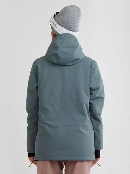 Fundango Birch Logo Anorak női síkabát oliva színben 3