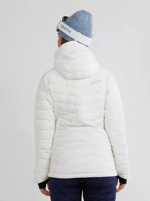 Fundango Punch Padded Jacket női steppelt síkabát fehér színben 3