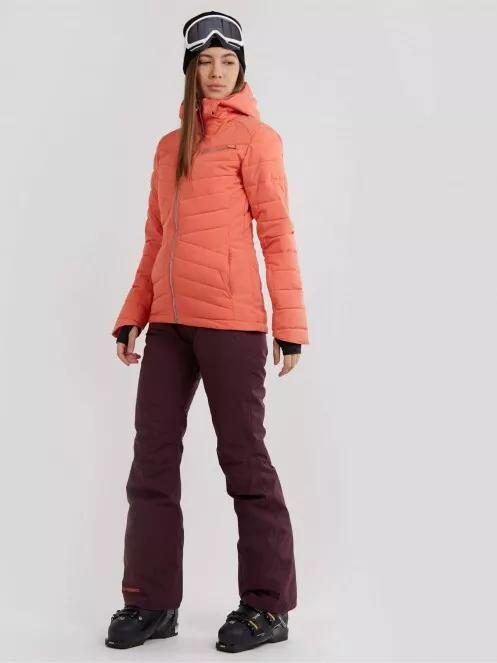 Fundango Punch Padded Jacket női steppelt síkabát piros színben 4