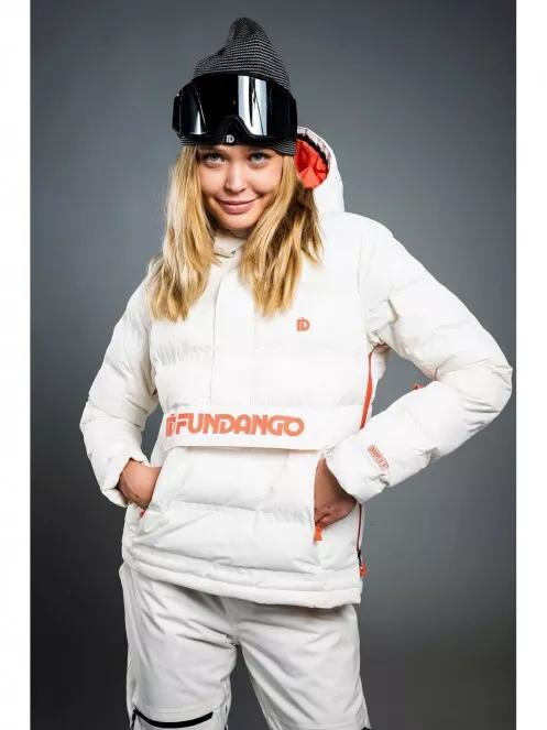 Fundango EVERETT Padded Anorak női síkabát fehér színben 2