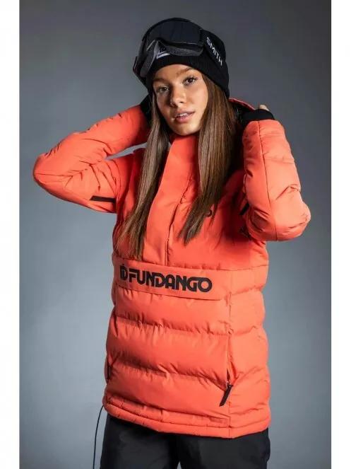 Fundango EVERETT Padded Anorak női síkabát piros színben 2