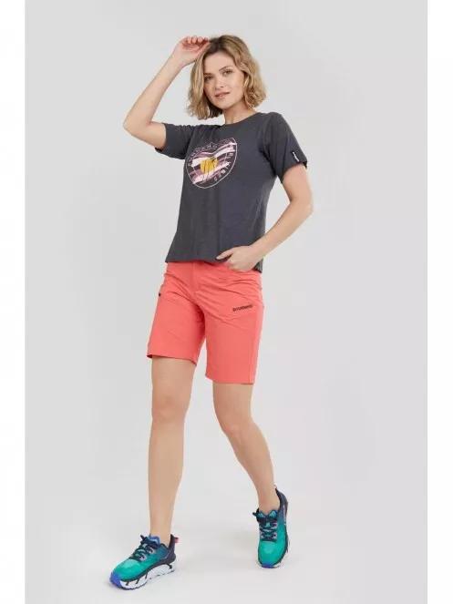 Fundango Azua Active Short női túra rövidnadrág magenta színben 5