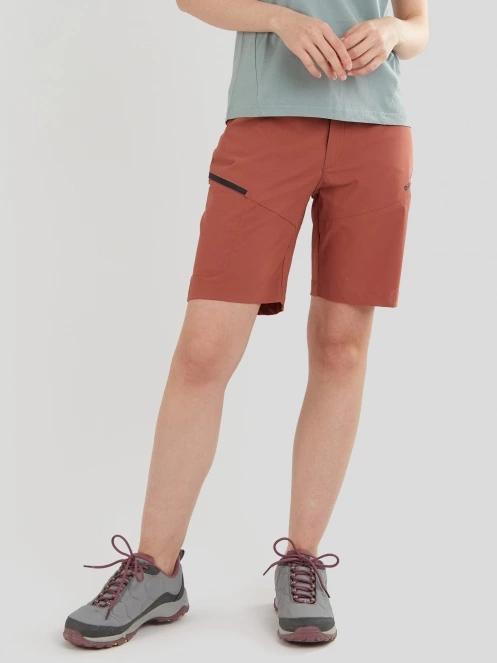 Fundango Azua Active Short női túra rövidnadrág piros színben 2