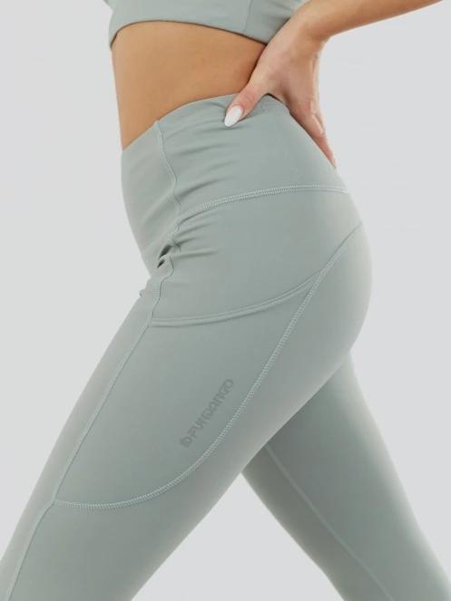 Fundango Fade Leggings női sportnadrág zöld színben 5