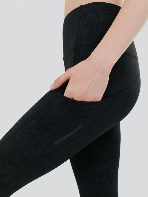 Fundango Fade Leggings női sportnadrág fekete színben 5