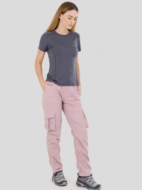 Fundango Finley Cargo Pants női túranadrág rózsaszín színben 5