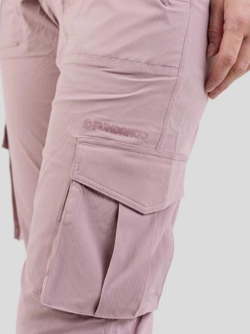 Fundango Finley Cargo Pants női túranadrág rózsaszín színben 8