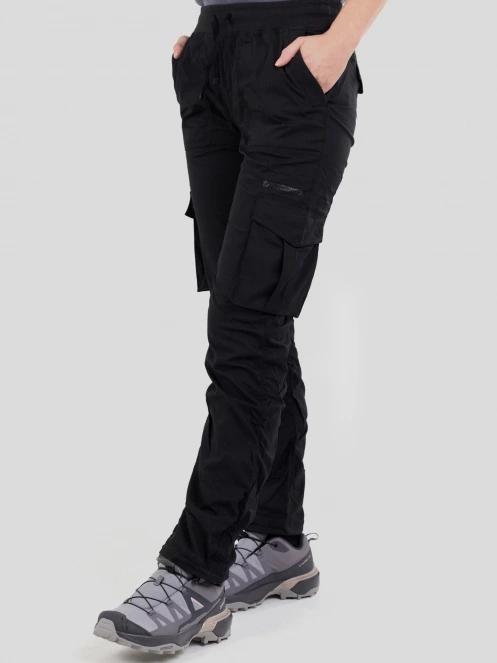 Fundango Finley Cargo Pants női túranadrág fekete színben 6