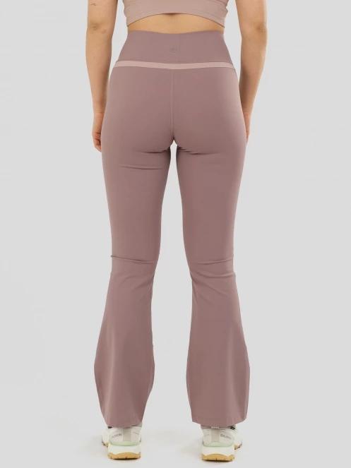 Fundango Flare Leggings női leggings barna színben 3