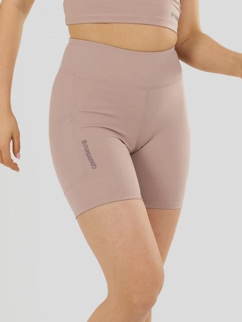 Fundango Nash Short Leggings női biciklis nadrág rózsaszín színben 4