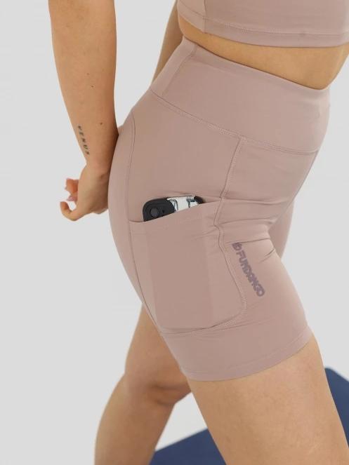 Fundango Nash Short Leggings női biciklis nadrág rózsaszín színben 6