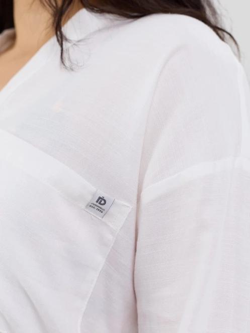 Fundango Athene Cover-up női hosszú ujjú ing fehér színben 6