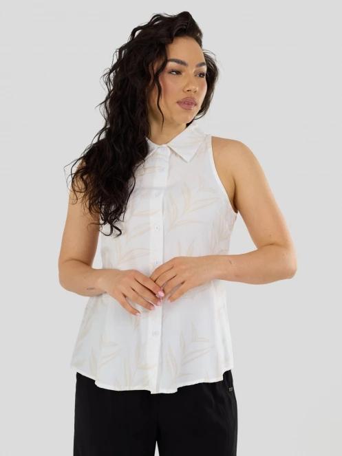 Fundango Myrto Sleeveless Shirt női ujjatlan póló homok színben 2