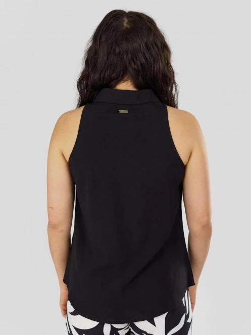Fundango Myrto Sleeveless Shirt női ujjatlan póló fekete színben 3