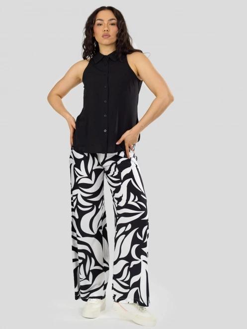 Fundango Myrto Sleeveless Shirt női ujjatlan póló fekete színben 5