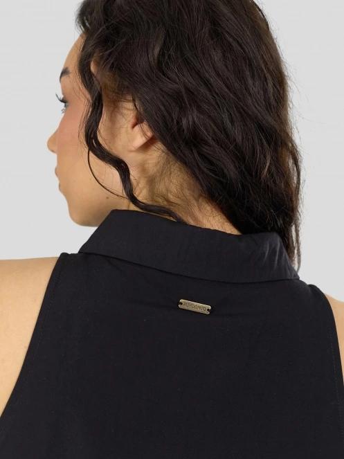 Fundango Myrto Sleeveless Shirt női ujjatlan póló fekete színben 7