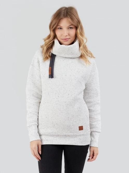 Fundango Aliz Pullover női pulóver homok színben 2
