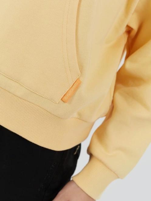 Fundango Lopez Sweatshirt női kapucnis pulóver sárga színben 7