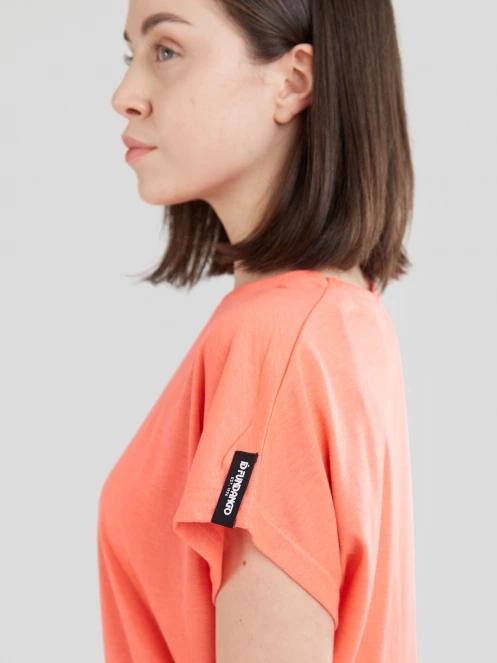 Fundango Rush T-shirt női rövid ujjú póló narancssárga színben 5