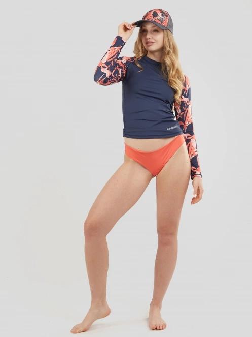 Fundango Joyce Long Sleeve Rashguard női hosszú ujjú lycra sötétkék színben 5