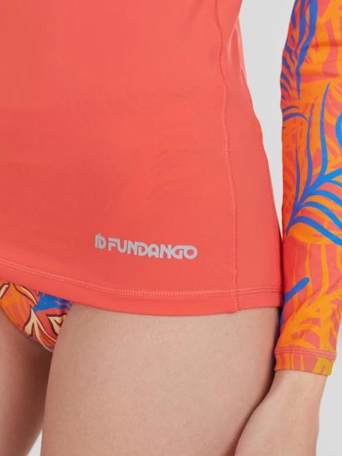 Fundango Joyce Long Sleeve Rashguard női hosszú ujjú lycra rózsaszín színben 6