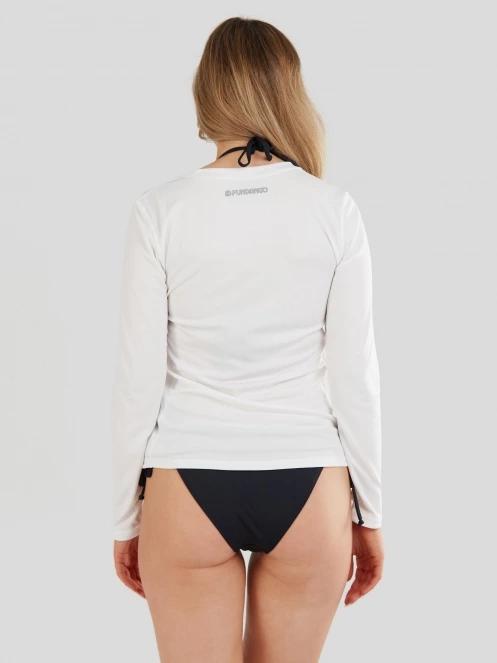 Fundango Loren Rashguard női hosszú ujjú lycra fehér színben 3