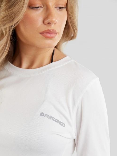 Fundango Loren Rashguard női hosszú ujjú lycra fehér színben 6