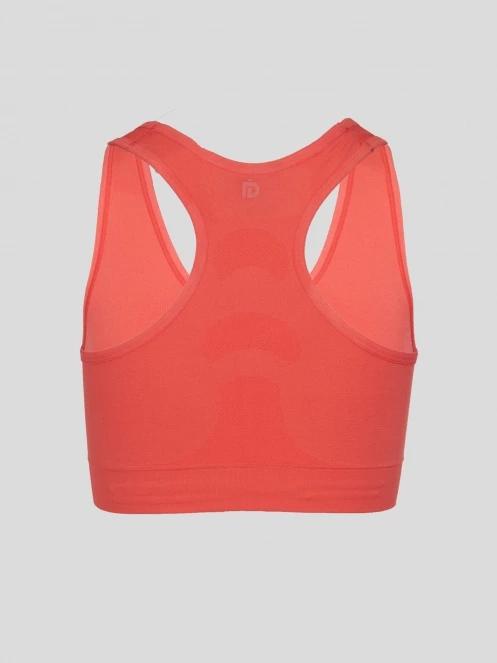 Fundango Seamless Sport Bra női sportmelltartó narancssárga színben 9