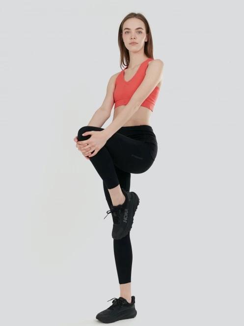 Fundango Seamless Sport Bra női sportmelltartó narancssárga színben 4