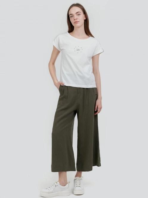 Fundango Lima T-shirt női rövid ujjú póló fehér színben 4