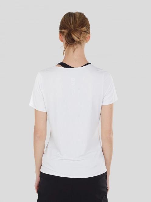 Fundango Hanabi T-shirt női rövid ujjú sport póló fehér színben 3
