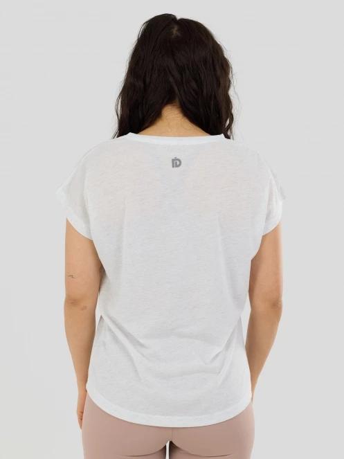 Fundango Rush II T-shirt női rövid ujjú sport póló fehér színben 3