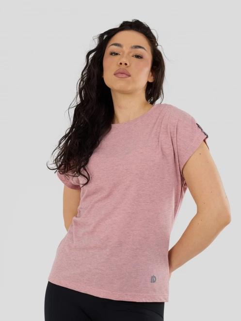 Fundango Rush II T-shirt női rövid ujjú sport póló rózsaszín színben 4