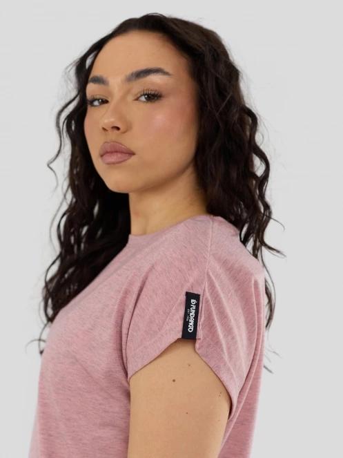 Fundango Rush II T-shirt női rövid ujjú sport póló rózsaszín színben 6