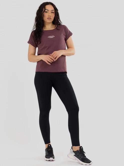 Fundango Lima II T-shirt női rövid ujjú póló lila színben 4