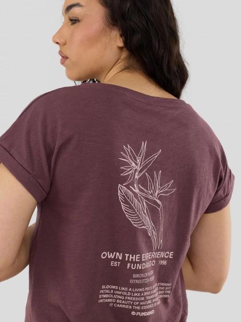 Fundango Lima II T-shirt női rövid ujjú póló lila színben 6