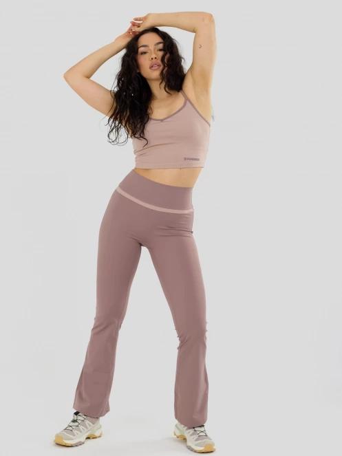 Fundango Aero Crop Top női crop top rózsaszín színben 4