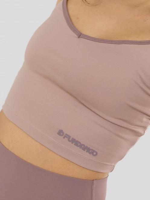 Fundango Aero Crop Top női crop top rózsaszín színben 7