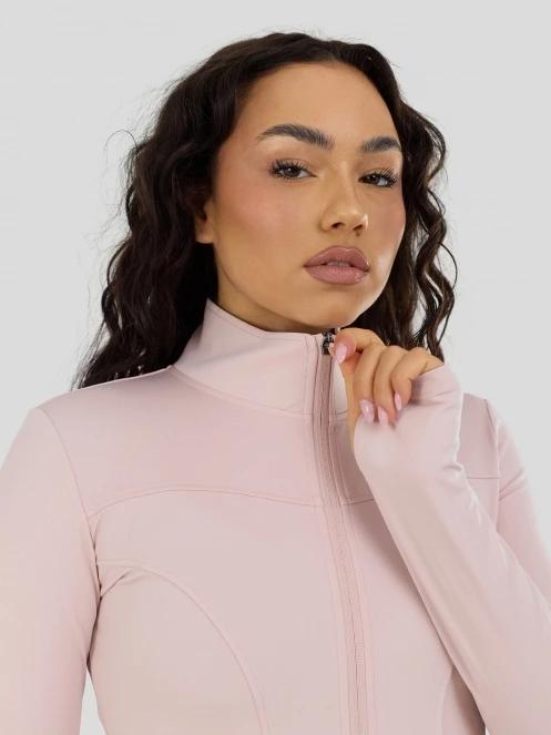 Fundango Flop Zip Up Top női hosszú ujjú sport póló rózsaszín színben 10