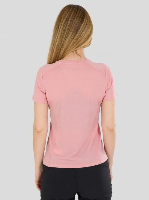 Fundango Reinga Merino T-shirt női aláöltöző felső rózsaszín színben 3