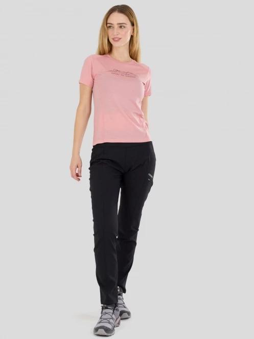 Fundango Reinga Merino T-shirt női aláöltöző felső rózsaszín színben 5