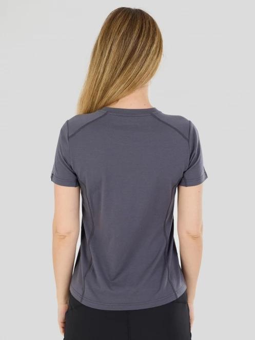 Fundango Reinga Merino T-shirt női aláöltöző felső kék színben 3