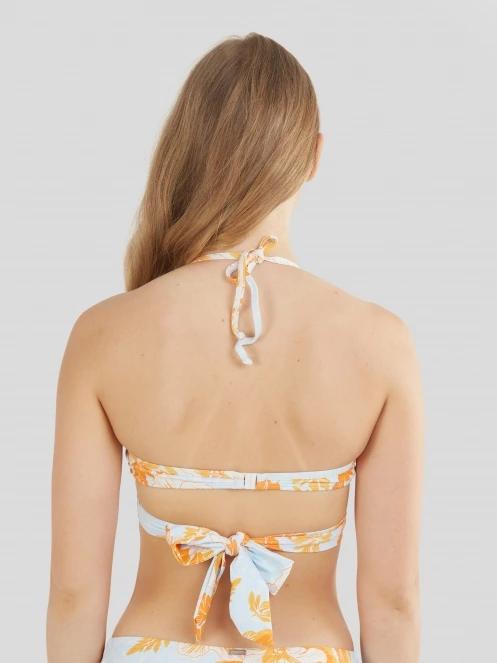 Fundango Lola Twisted Top női bikini felső narancssárga színben 3