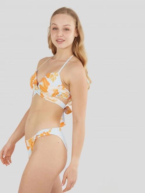 Fundango Lola Twisted Top női bikini felső narancssárga színben 6