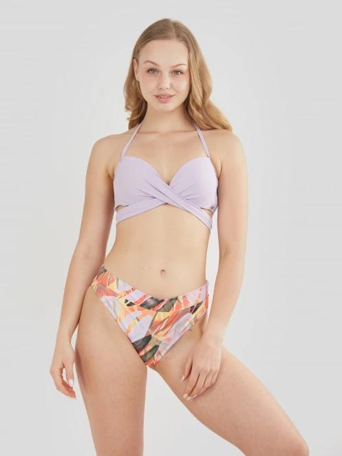Fundango Lola Twisted Top női bikini felső lila színben 2