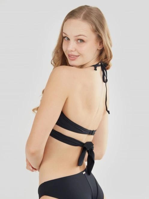 Fundango Lola Twisted Top női bikini felső fekete színben 5