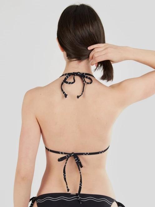 Fundango Innisfil Triangle Top női bikini felső fekete színben 3